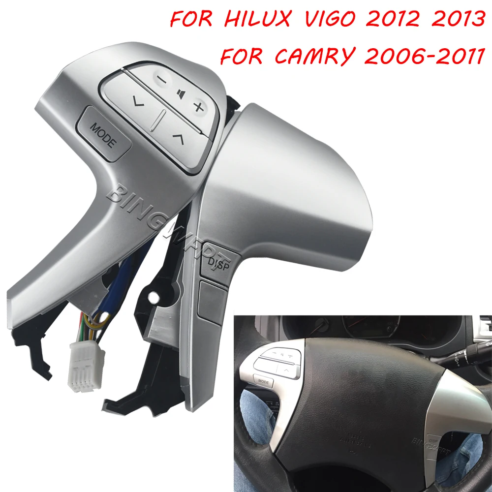 

Новый стиль, кнопка управления звуком на рулевом колесе для Toyota Camry 06-11 для Toyota Innova KUN40, TGN4 * 11-16