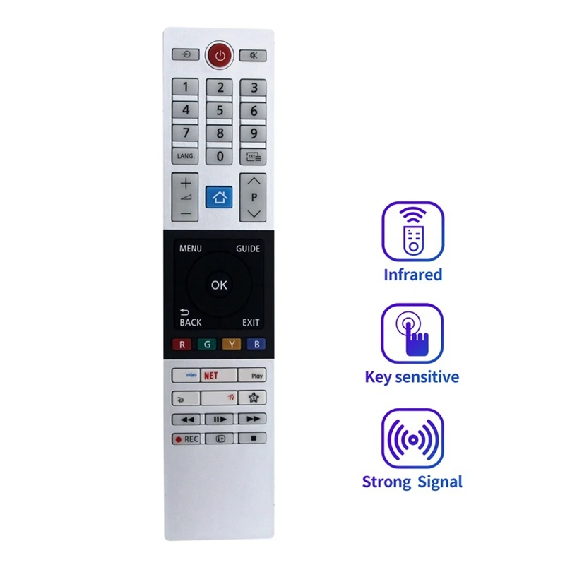 CT-8568 4K LED อัจฉริยะเปลี่ยนรีโมทคอนโทรลสำหรับทีวี50UV2363DB 435UV2363DB 65UV2363DB 55UV2363DB