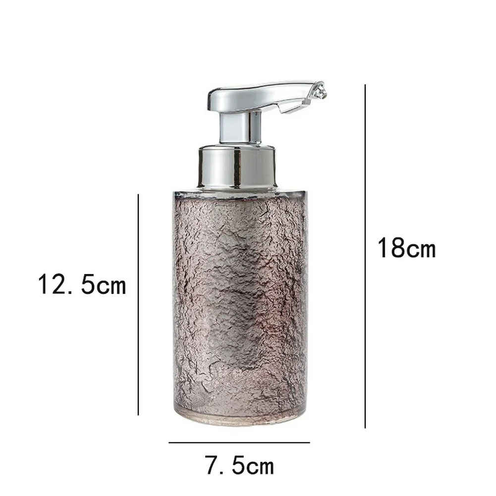 Rechargeable Touchless Foam Soap Dispenser Automatic Sensor for Gentle Hand Cleansing 18cm Height 7.5cm Width Gray