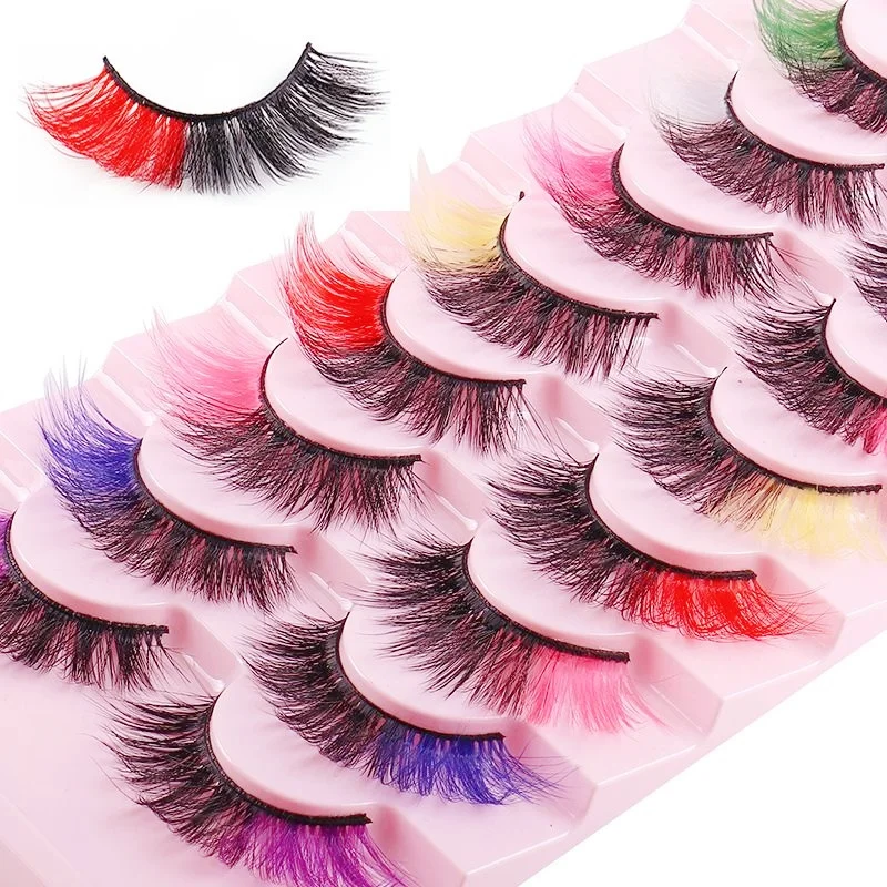 8 أزواج من قلم تحديد العيون الصناعي متعدد الألوان، 8 قطع. هذا هدية مثالية للعطلات للنساء. يستخدم لمكياج العيون