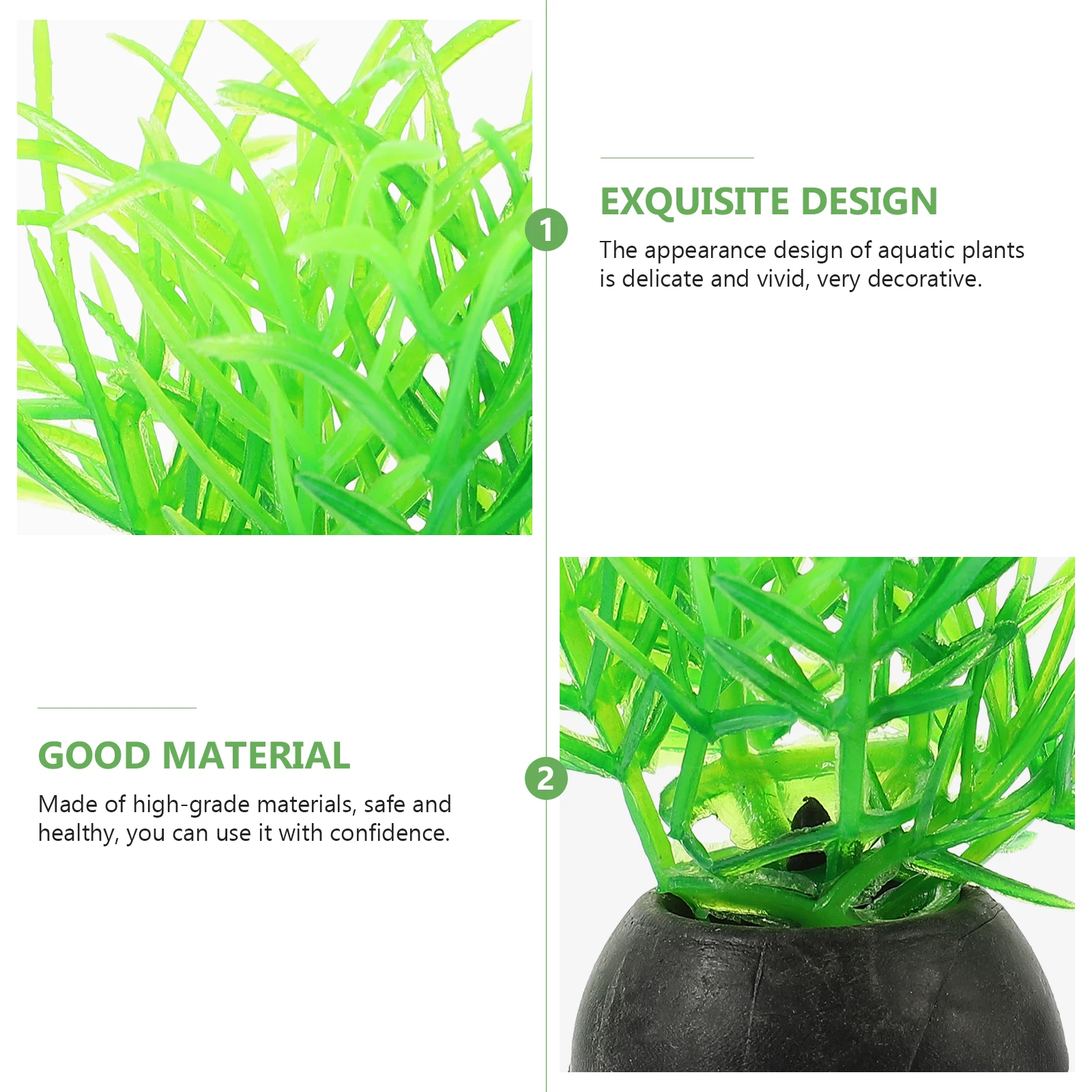 

20pcs Aquatic Water Grass Fake Plants For Betta Fish Tank Aquarium Decor Plastic Fish Tank Plants Large Tall Aquarium