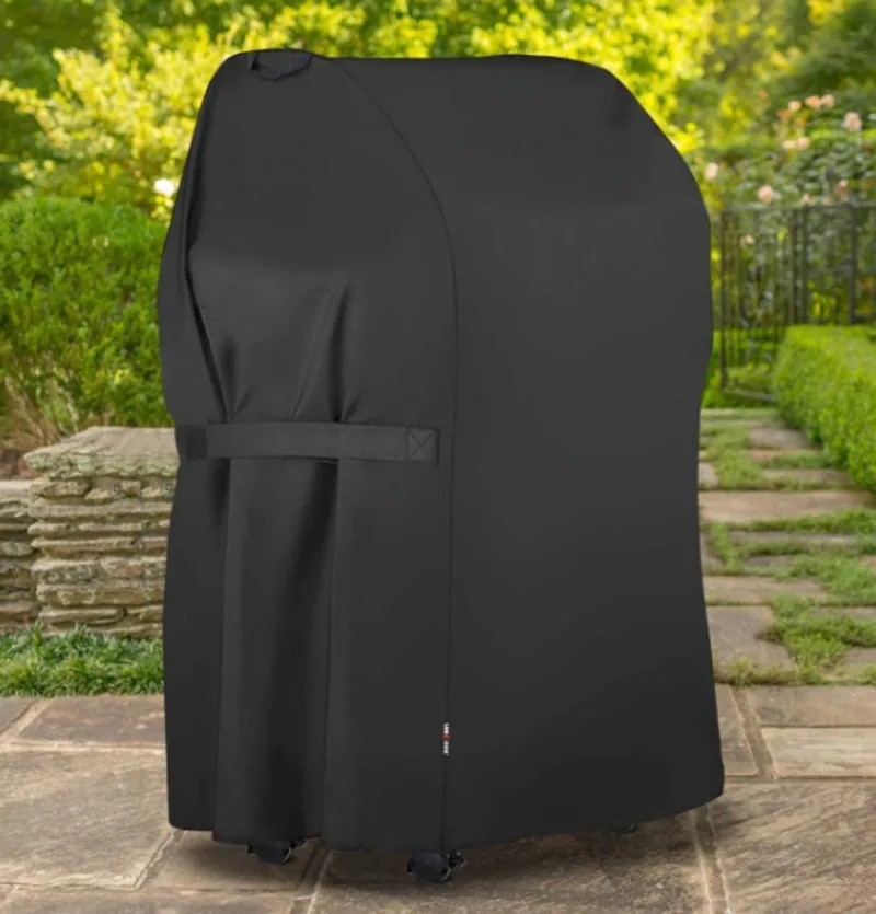 Cubierta antipolvo para exteriores, cubierta para parrilla de barbacoa, cubierta protectora contra el polvo, agua, lluvia y sol, cubierta semicircular para parrilla de barbacoa