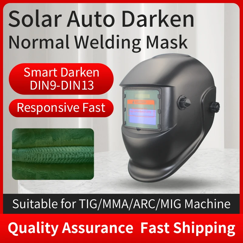 

Solar Auto Darkening Electric True color Wlding Mask/Welder Cap/Welding Lens/Eyes Mask for Machine and Plasma Cutting Tool