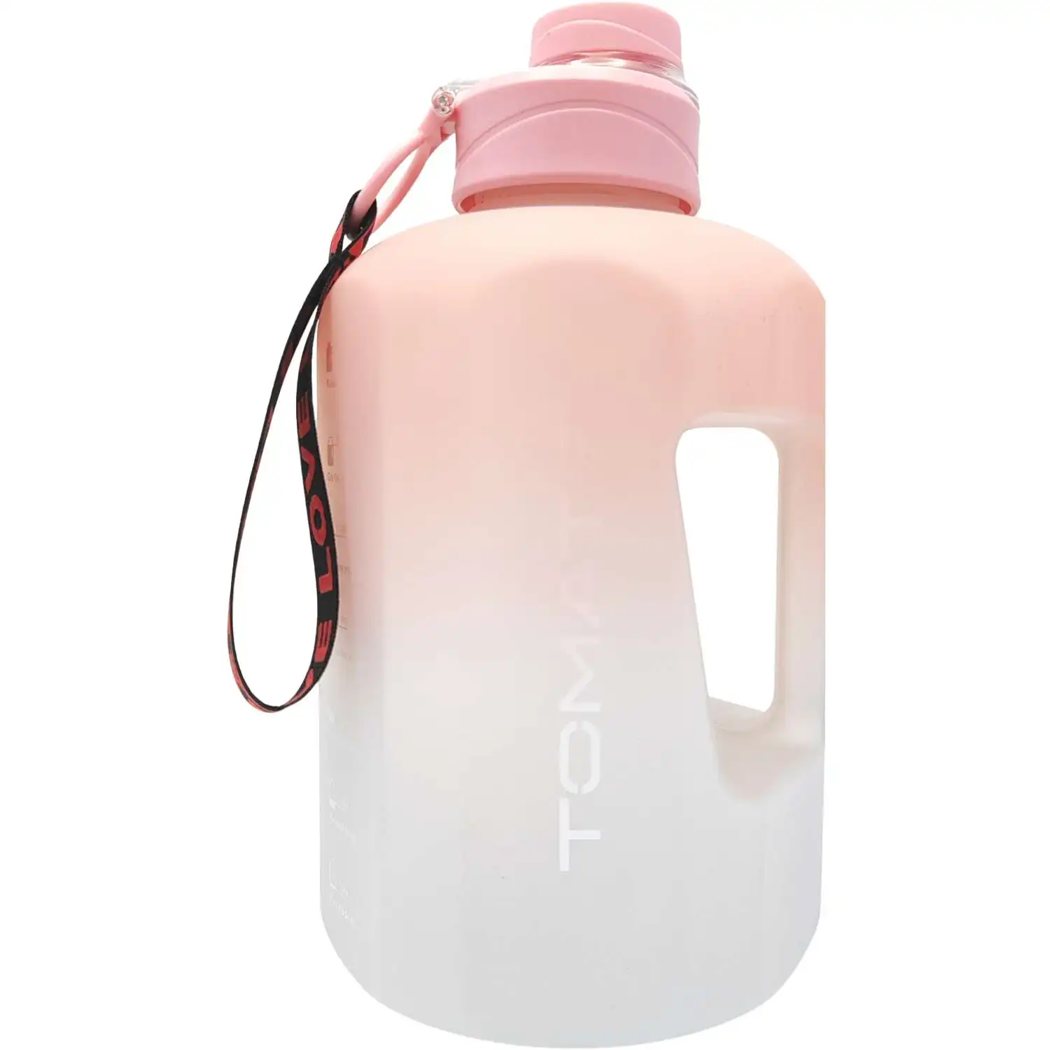 2200ml Plastic Squeeze Water Bottle for Academy (Pink and Blue)