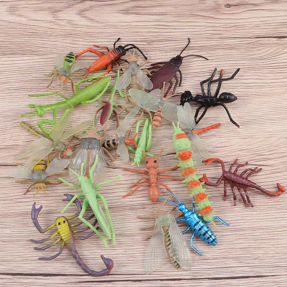 

39 Pcs Insect Model Kids Toy Simulation Insects Children’s Toys Realistic Models Plastic