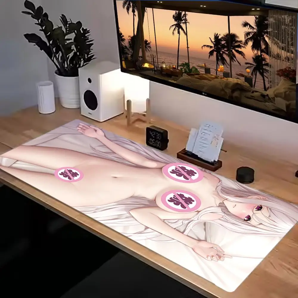 Sexy Anime Mouse Pad Girl Mouse Pad Big Breast Anime Mouse Pad Hip Computer Large Gaming Carpet Cute Table Mat Beautiful