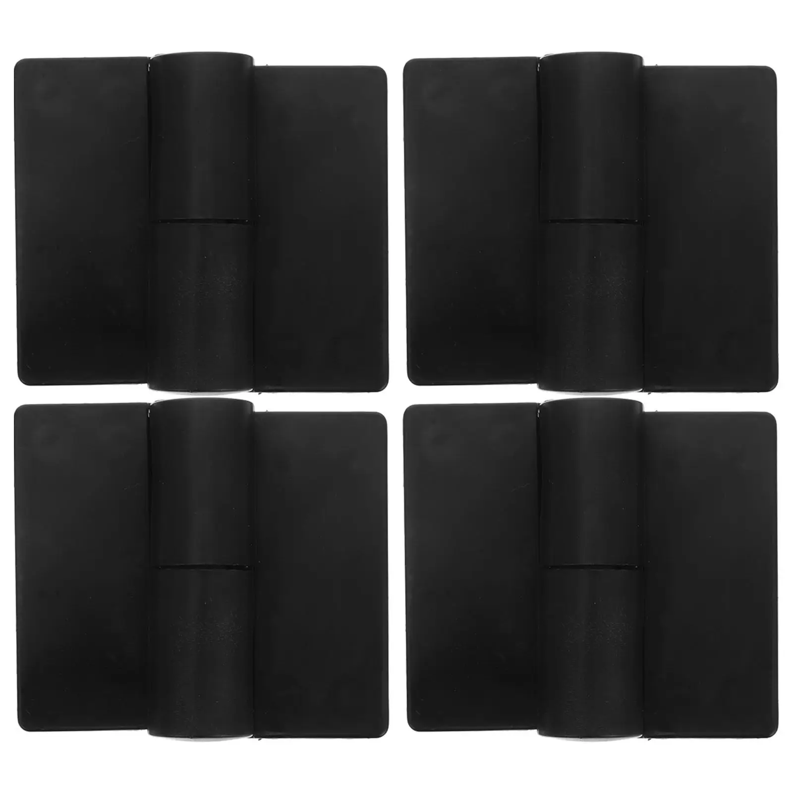 

4Pcs Plastic Stainless Steel Bathroom Partition Hinges Heavy Duty Swing Door Hardware Public Toilet Accessories Gate Strap