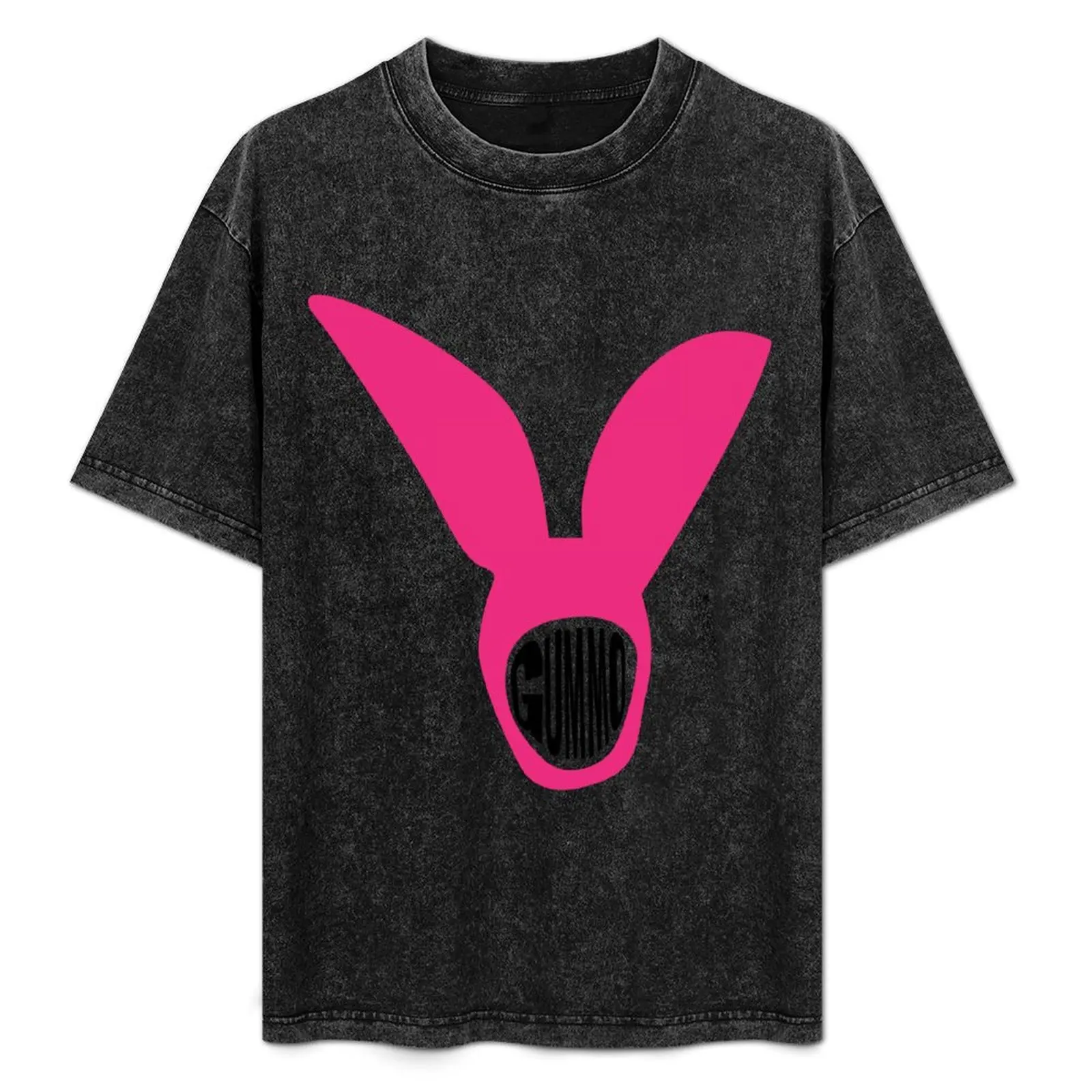 

Подарки для мужчин, розовая футболка Gummo Pink Bunny Boy, подарки на Рождество, футболка для фитнеса, быстросохнущая футболка с короткими рукавами
