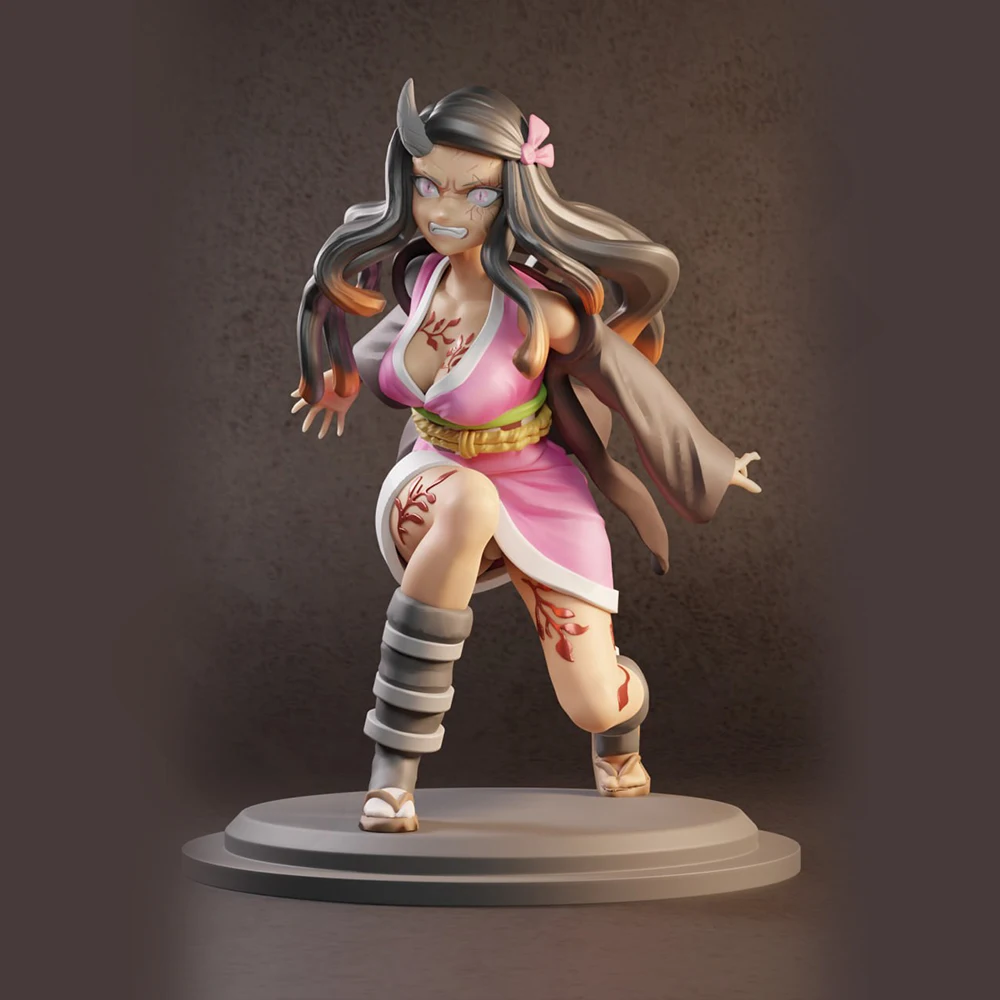 Figurine de fille fantôme Sexy en résine, jouet artisanal, Statue de réduction Miniature non assemblée, Kits non peints, 1/24