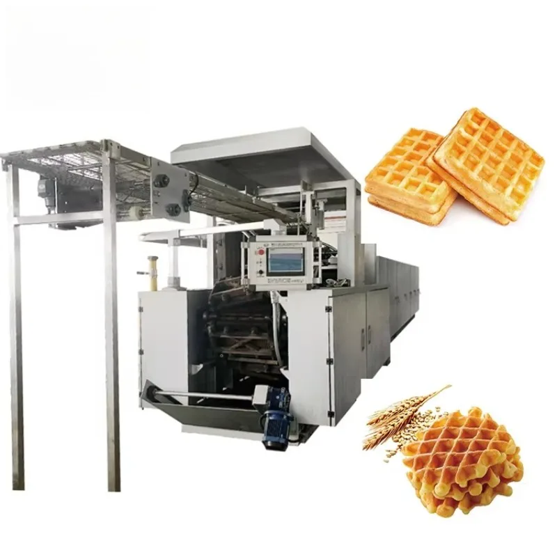 Línea de Producción de Barritas de Galleta Personalizadas / Máquina Industrial Completa para Hacer Helados y Galletas, Máquina Económica para Hacer Galletas de Chocolate