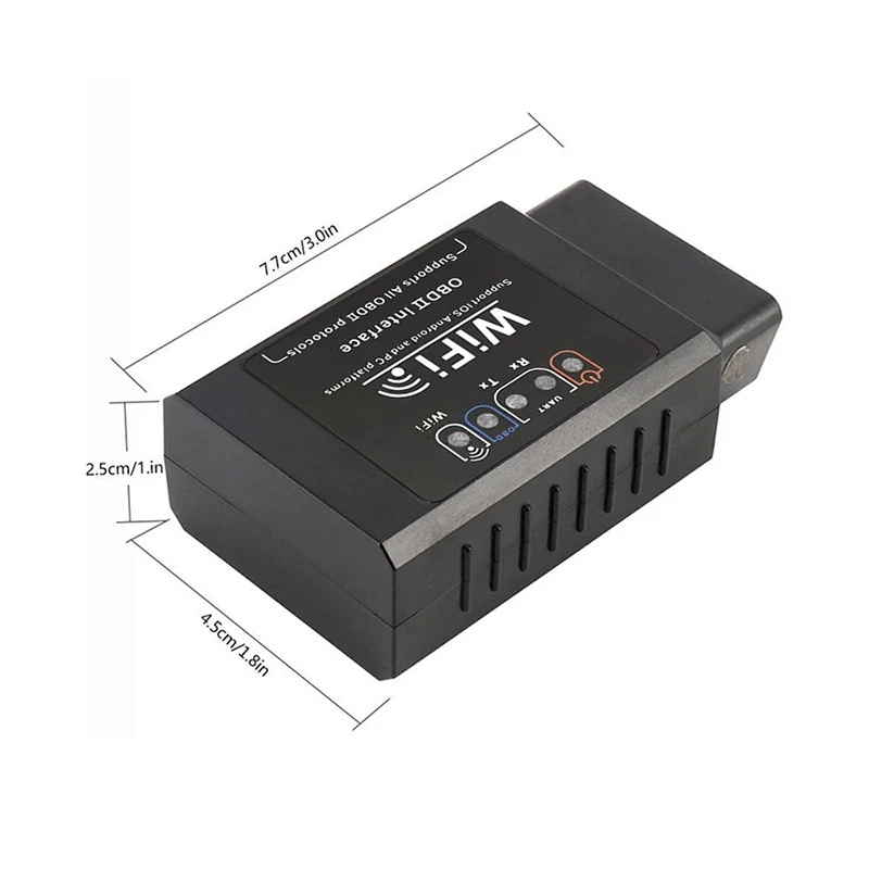 ELM327 V1.5 Scanner Car Code Reader OBD2 WIFI Diagnostic Tool for iPhone IOS /Android Automotive Fault Detector
