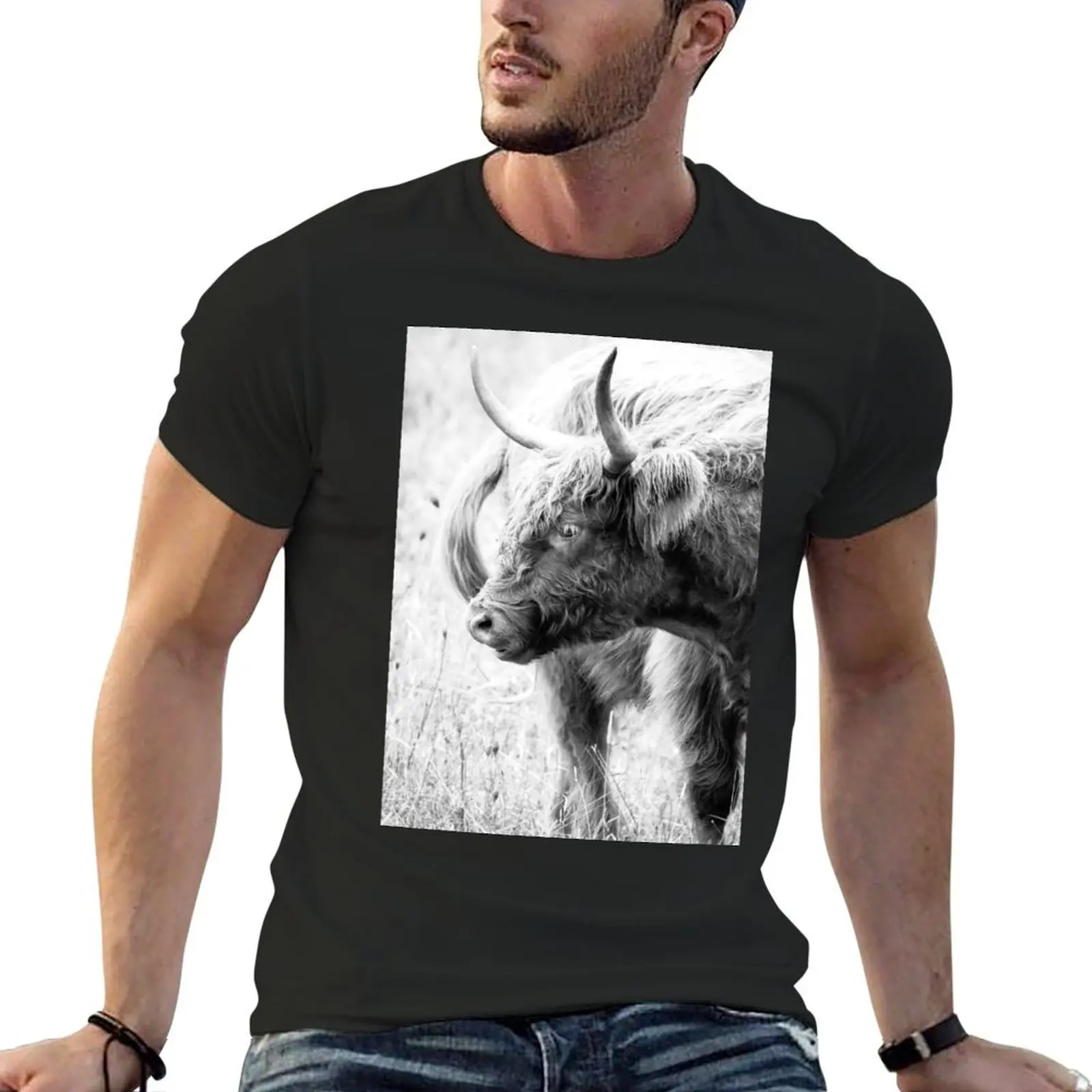 Highland Cow Sidewinder T-Shirt essential t shirt new edition outfits for men