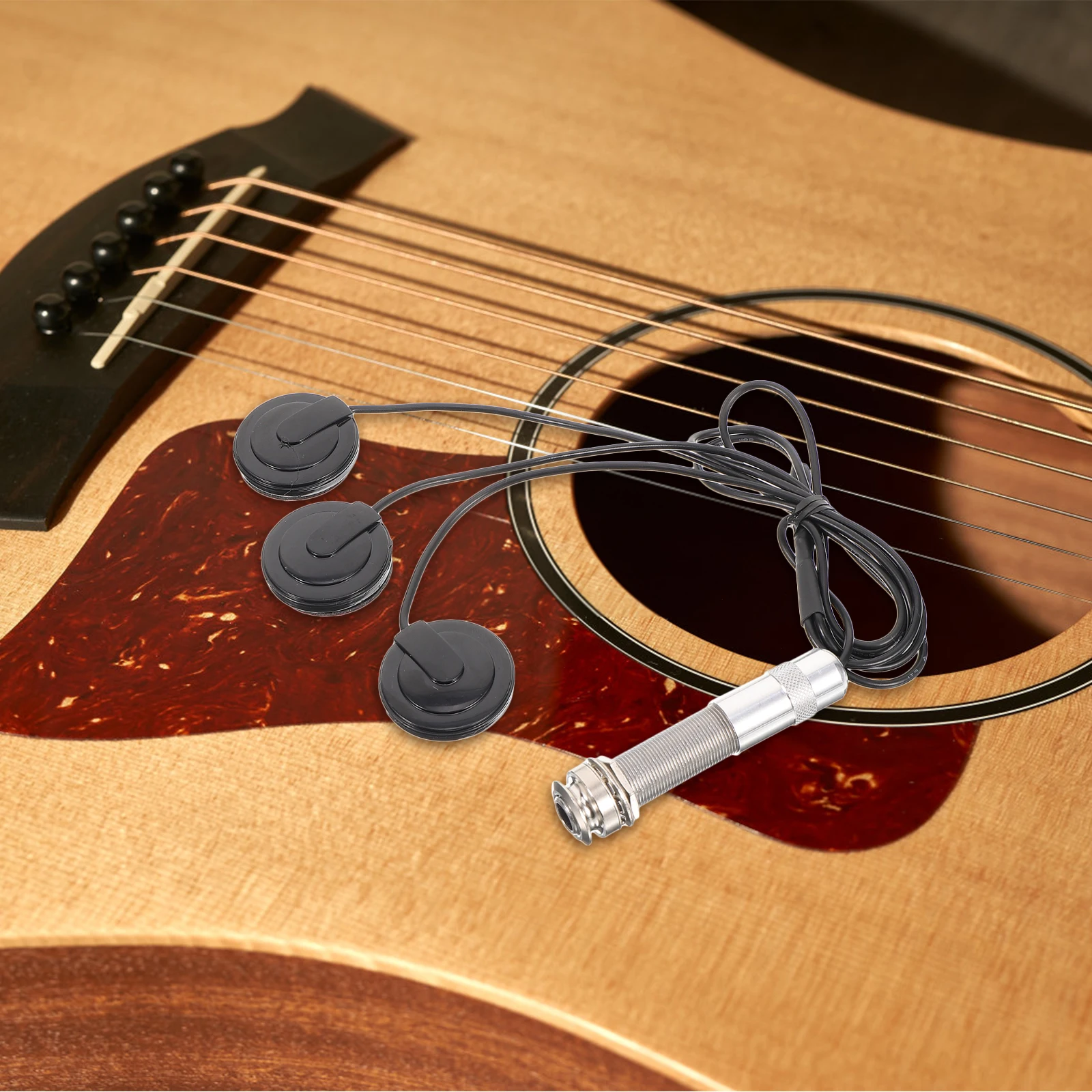 

Multifunctional Sound Pickup Guitar Clip-on Mandolin for Acoustic Folk Instrument Ukulele Accessories Pickups