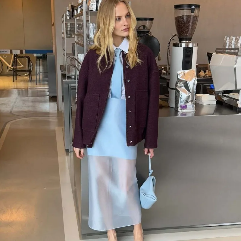Women 2026 Summer New Arrival Hot Selling Design Sheer High Waist Skirt Fashion Elegant Casual Commute Office Trendy Chic Daily