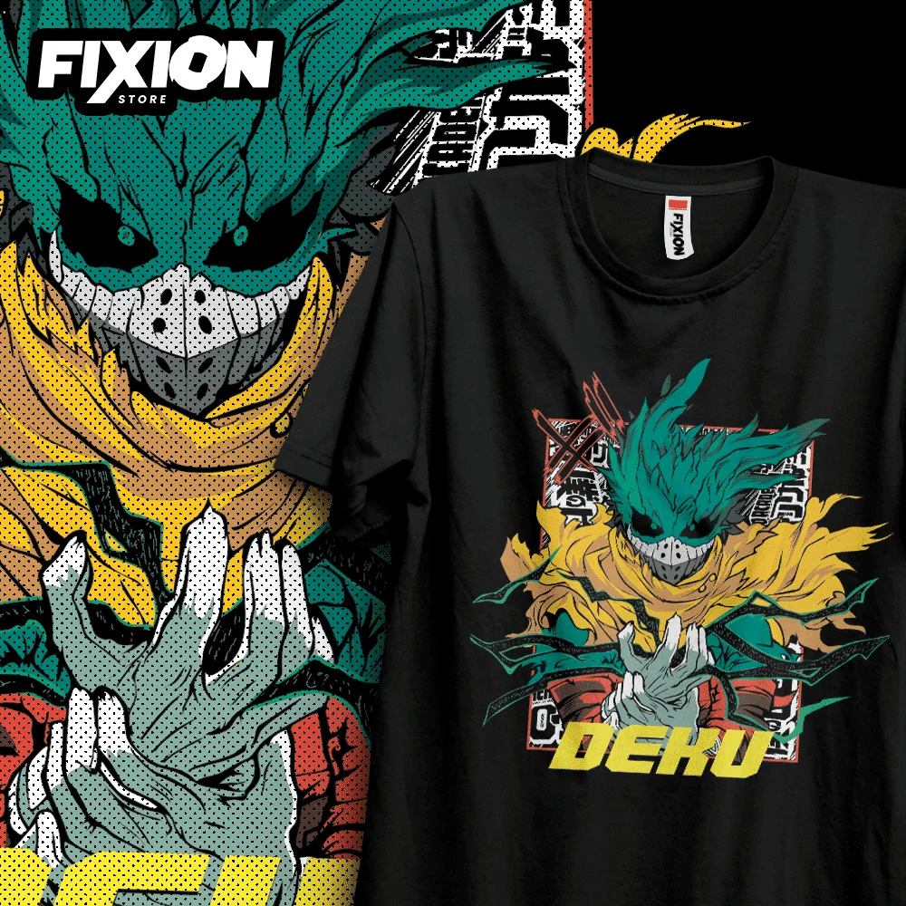 

Футболка "Манга" Boku no Hero - Deku [N] AG #01 Аниме Tee