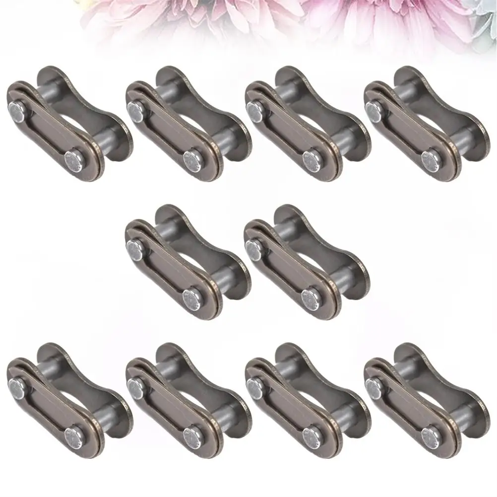 

10pc Single Speed Chain Missing Link High Quality Reusable Connector for Bike Chain Accessory Perfect Replacement Part