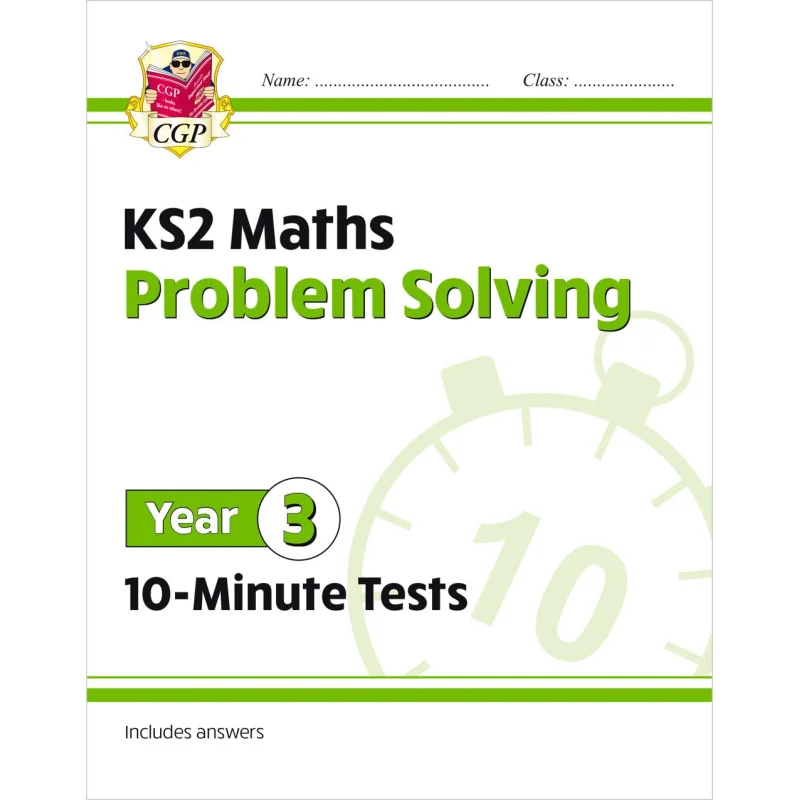 

Новый KS2 Математика 10-минутные испытания Проблема Решение 3 года CGP Книги Координация Групповые публикации 9781789086409 Книга