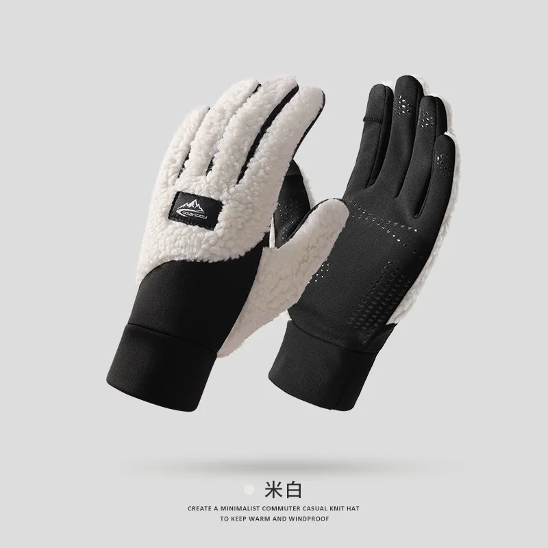 

Motorcycle Gloves Waterproof Winter Warm Moto Touch Screen Moto Protective Scooter Motorbike Accessories M-XL