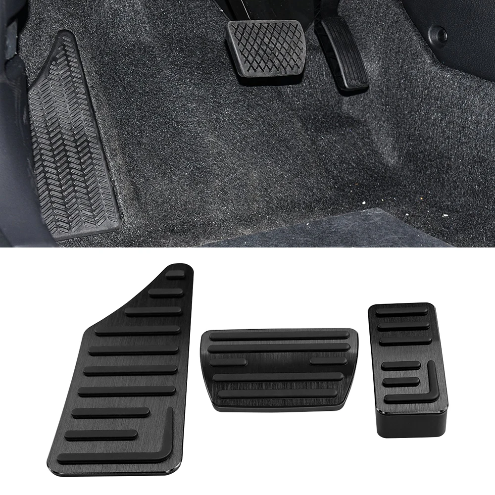 For Honda HR-V HRV HR V 2021 2022 2023 Aluminum Alloy Car Footrest Pedal Accelerator Brake Pedal Cover Non-Slip Pads Accessories