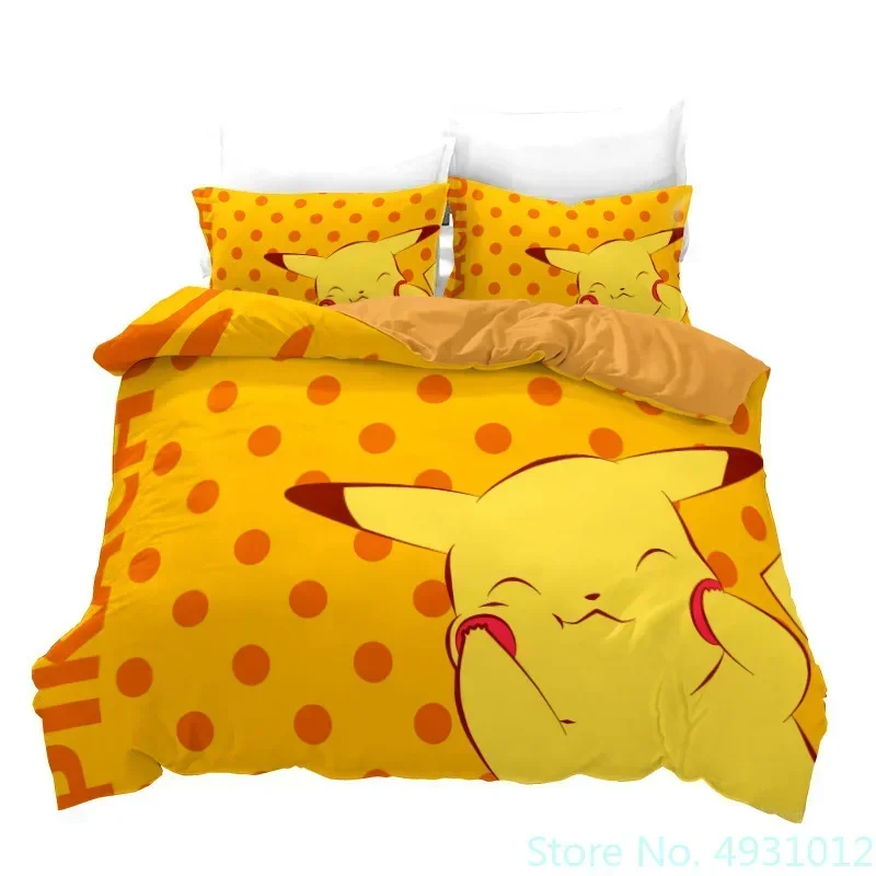 anime-pokemon-pikachu-3pcs-3d-printed-bedding-set-children's-bedroom-lovely-soft-quilt-duvet-cover-pillowcase-household-decor