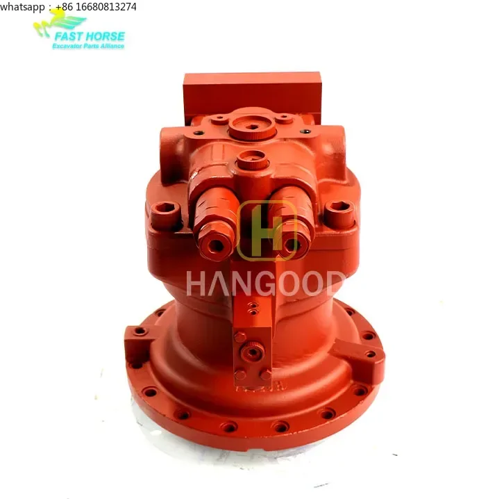 Hangood Excavator Parts DH220-5 DH225-7 Swing Motor M2X150 Rotary Motor 401-00086A Slewing Motor Assembly for