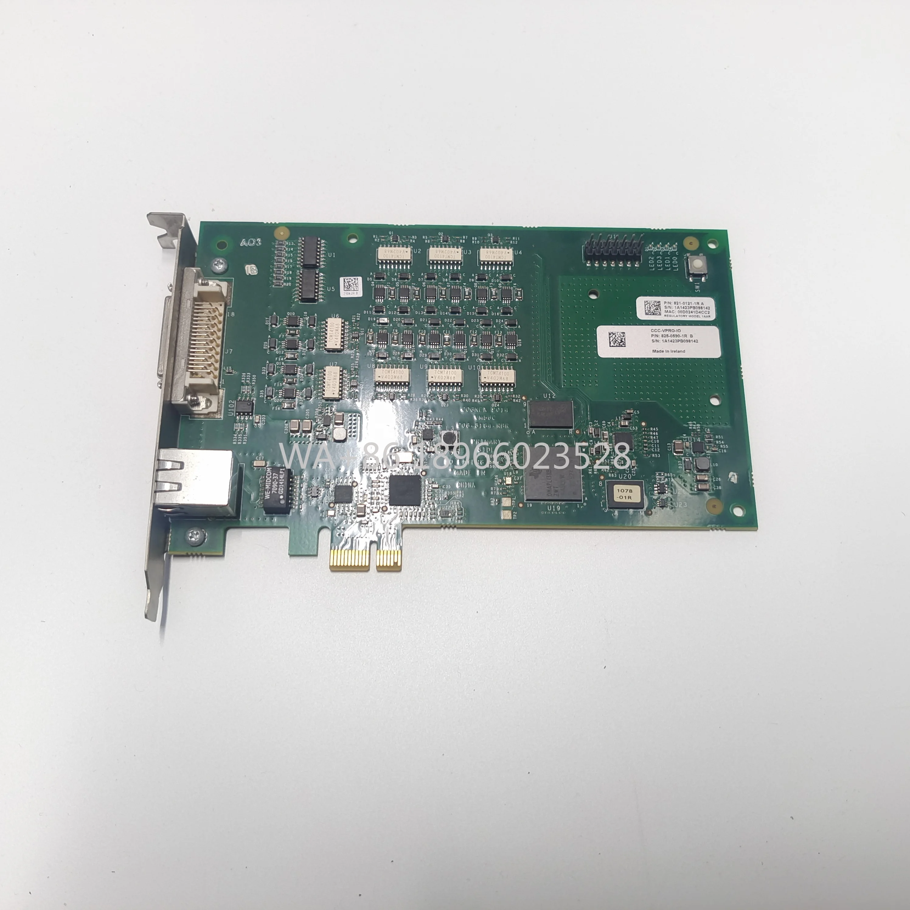 بطاقة الحصول البصري الصناعي CCC-VPRO-IO COGNEX