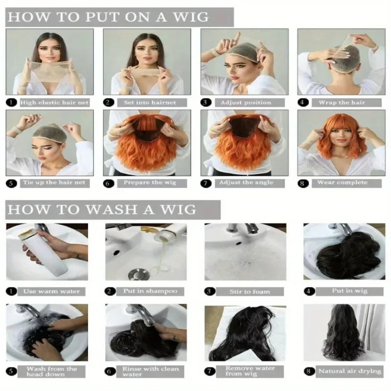 Peruka Cosplay Czarno-Biała Wiedźma Cruella Włosy Naturalne Wysokotemperaturowe Włókno Syntetyczne Peruka na Festiwal Imprezę Występ Sceniczny Pełna Peruka