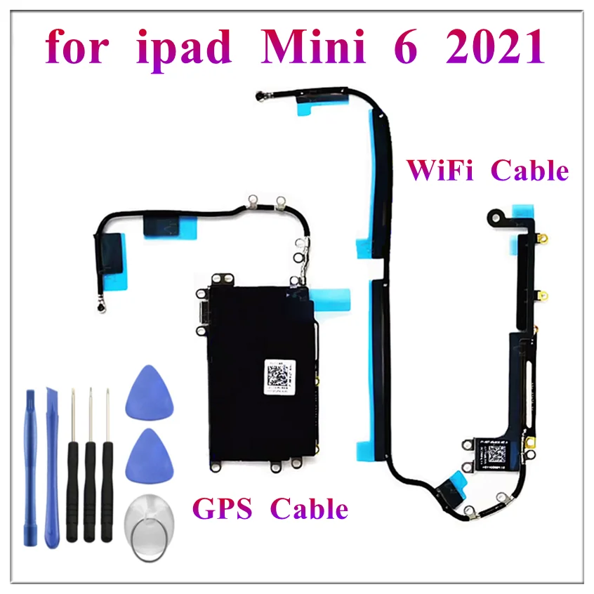 1Pcs WiFi GPS Wireless Signal Antenna Connector Flex Cable Compatible For Ipad Mini 6 8.3 Inch 2021 Repair Parts