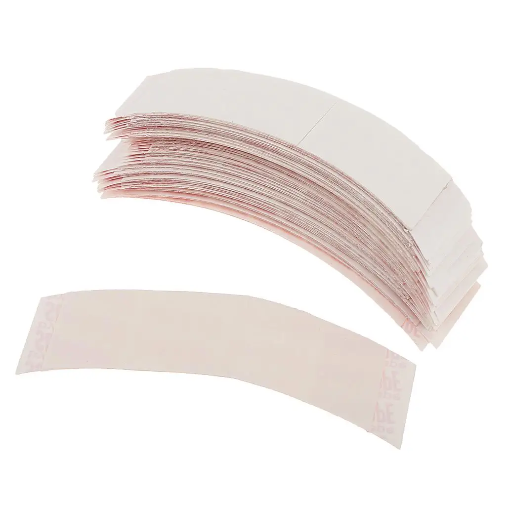 

Pack of 36 Wig Tapes Toupee Hairpiece Bonding Strips Clear