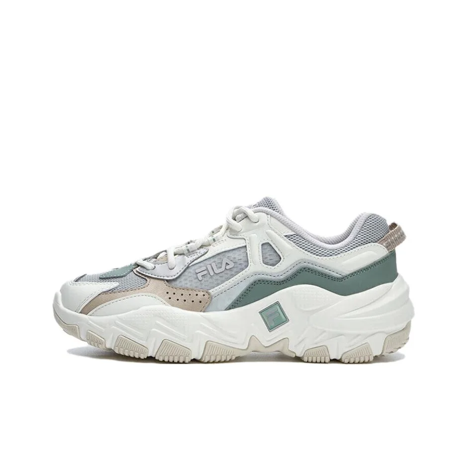 FILA Ravagement 2 Abrasion Resistant Low top Casual Shoes Women's Gray White F52W422105FLS