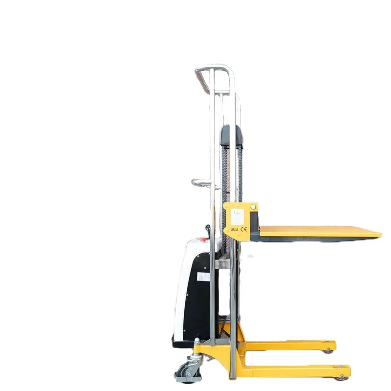 

400KG 1.3M Outdoor Stacker Pallet Truck Electric Stacker Forklift With Lift Height And Load Capacity