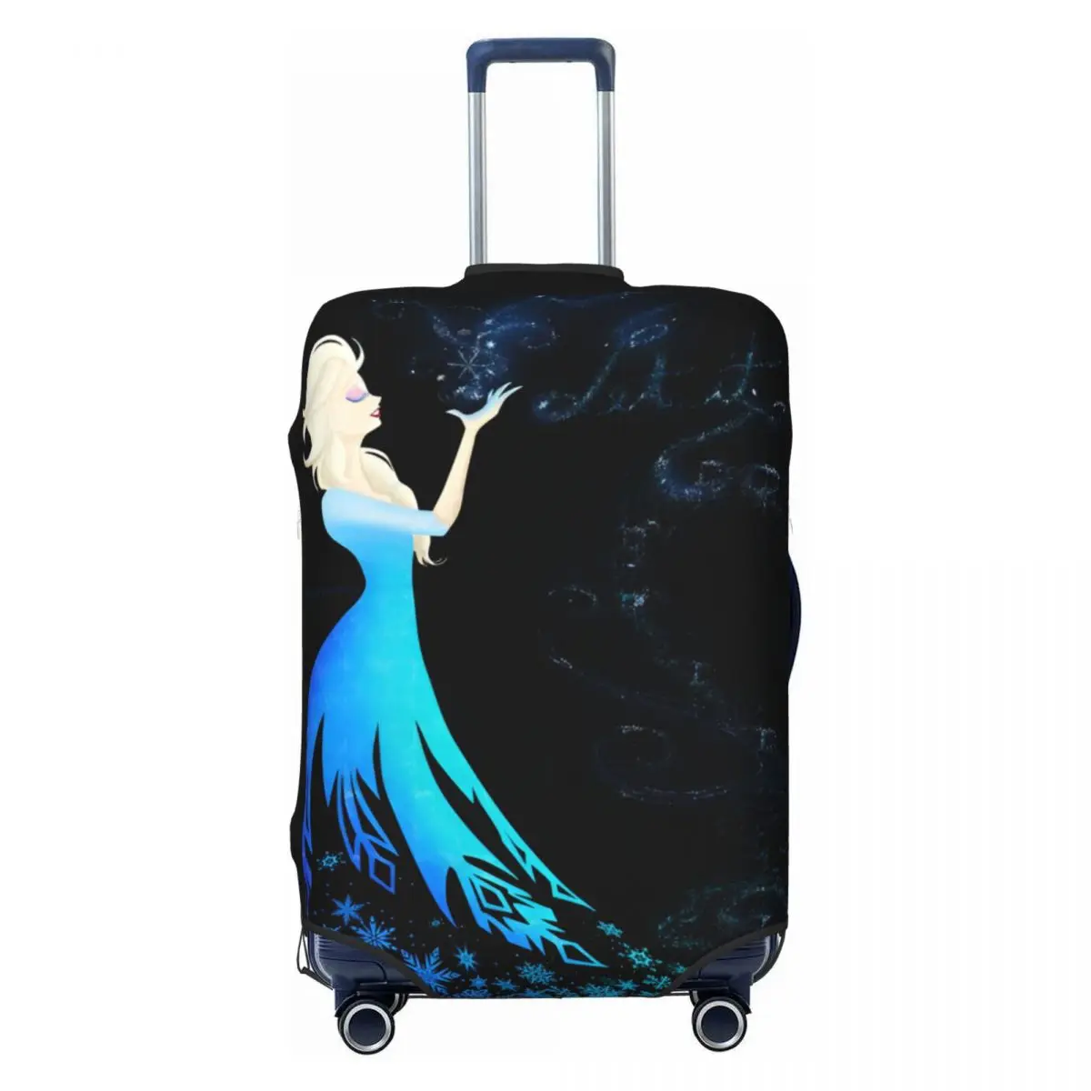 

Custom F-Frozen Cartoon Luggage Cover Cute Suitcase Protector Covers Suit For 18-32 inch