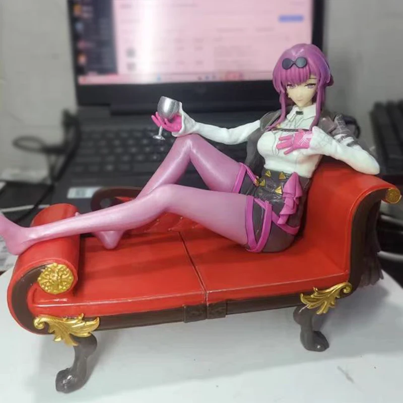 15cm Anime Kafka Figurka akcji Gra Honkai Star Rail Figurka urządzenia peryferyjne Sofa Kafka Figurka Starcore Hunter Model PVC Zabawki Prezent