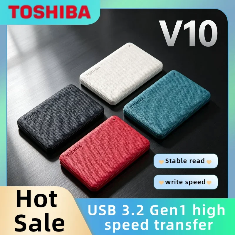 Toshiba Canvio Advanced V10 USB 3.0 2.5 Inch 1TB 2TB 4TB Portable External Hard Drive for Laptop Computer Elite Pro Max