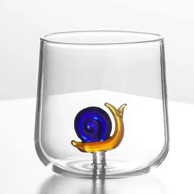 Three-Dimensional Animal Heatproof Glass Gift Water Cup Coffee Mug Female Summer Cute Couple Office Mug