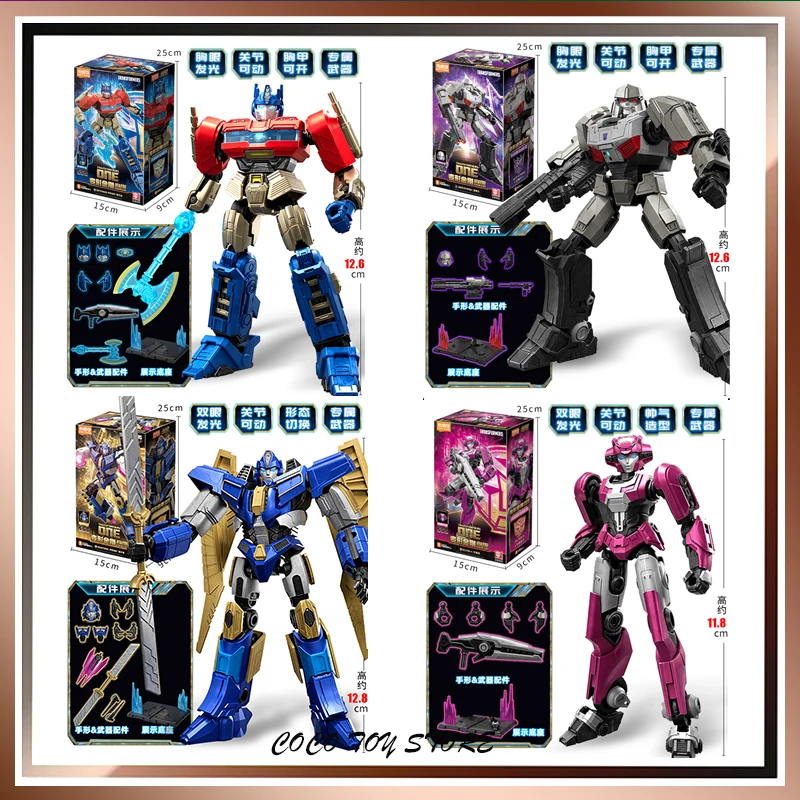 Original Blokees Transformers One Beyond Verion Megatron Optimus Prime Sentinel Prime Elita One Robot Toys Kids Birthday Gifts