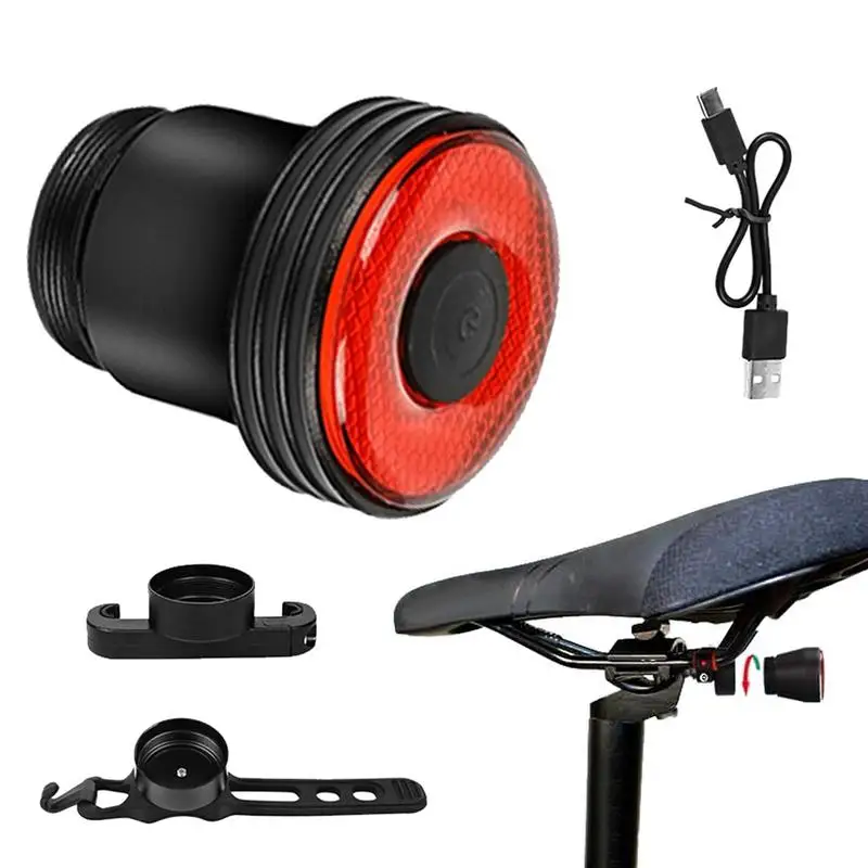 LED Cycling Rear Light Waterproof Portable Safety Light Cycling Rear Tail Led Lamp Small Safety Light For Outdoor Cycling