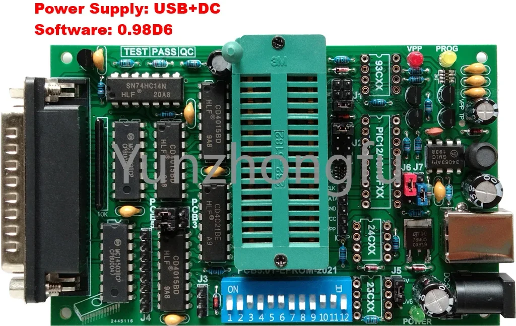 EPROM FLASH MCU Mainboard BIOS Write PCB5 Multifunctional Programmer Willem Burner