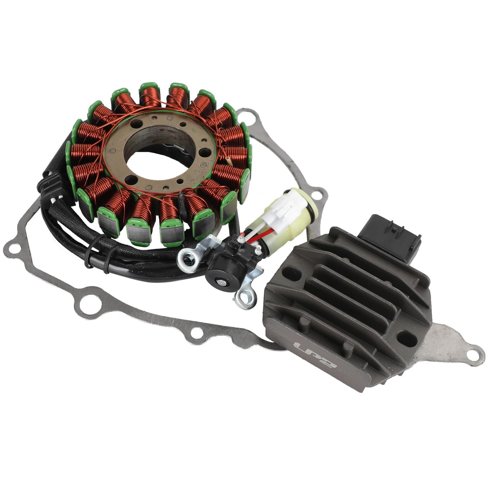 

Artudatech Magneto Stator+Voltage Rectifier+Gasket For Yamaha Raptor 250 YFM250R 2008-2013