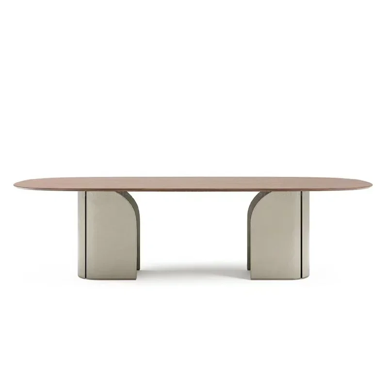 

Minimalist Dining Tables and Chairs Sideboard Full Set Dining Room Furniture Villa French Dining Table and Chair
