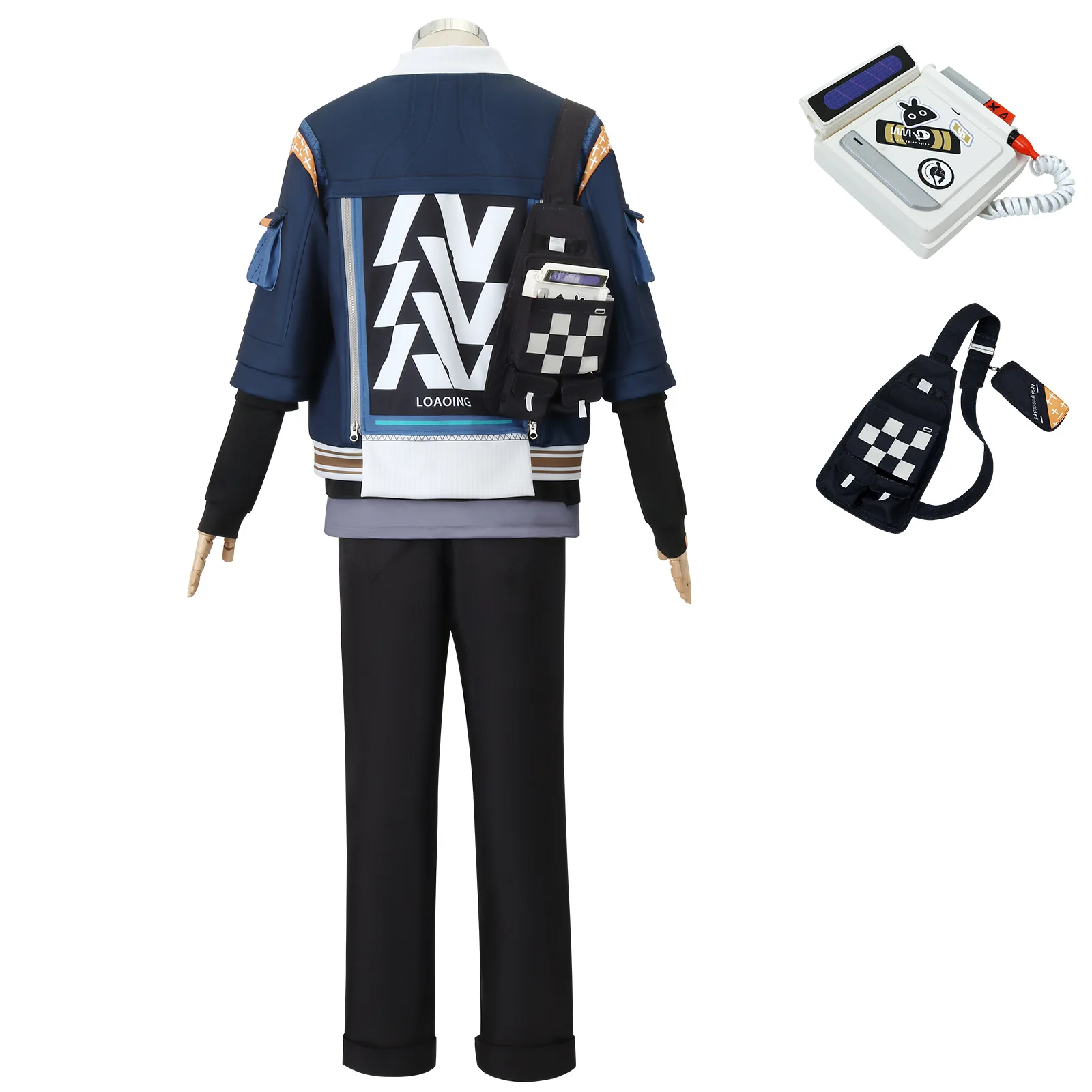 Weise Cosplay Kostüm Spiel Zenless Zone Null Uniform Cosplay Kostüme Perücke Rollenspiel für Halloween Männer Frauen Charakter Anime