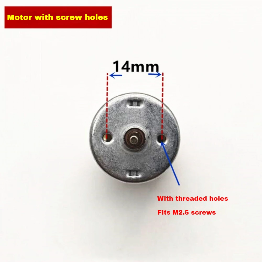 

R280 High-torque/High-voltage DC Motor Remote Control Car Circular Strong Magnetic Carbon Brush Motor DC3-9V/DC5-24V Motor