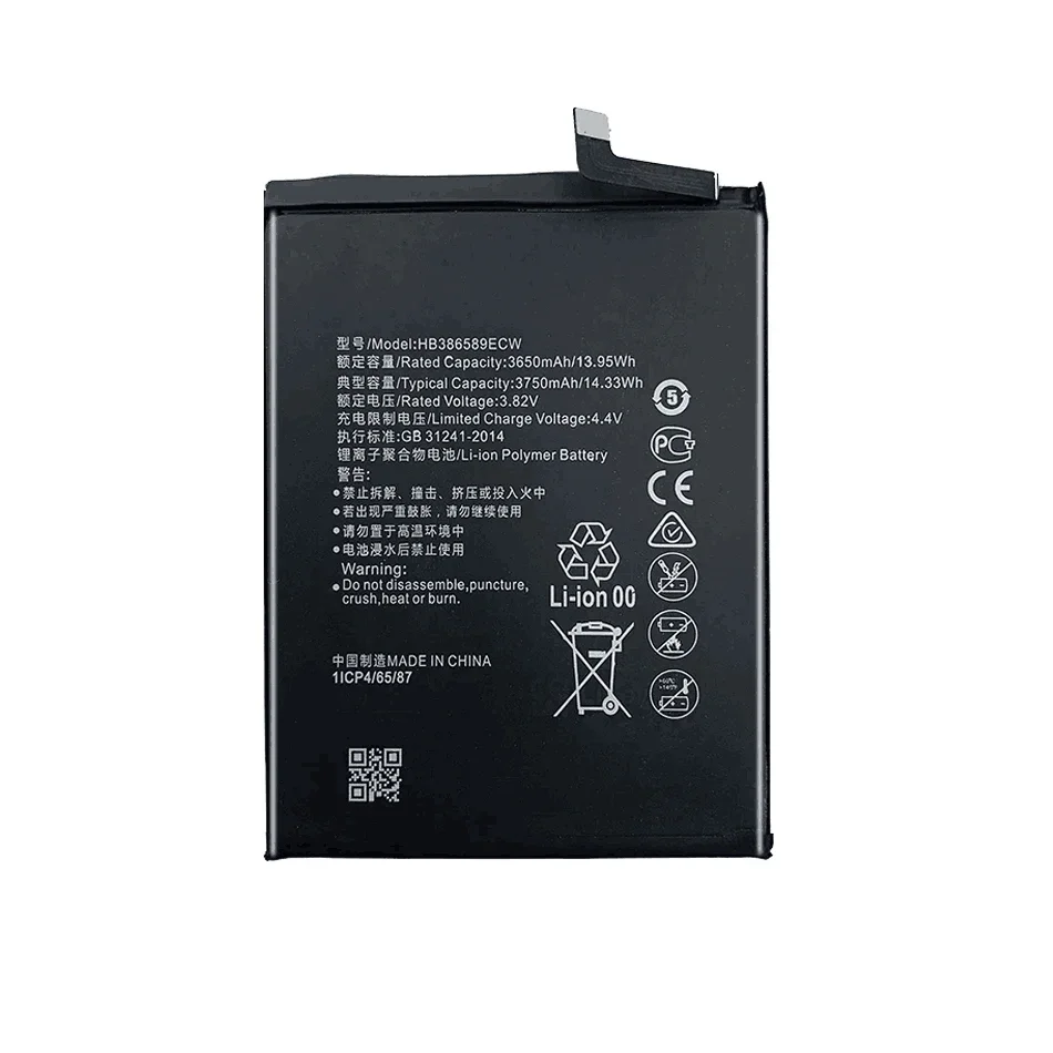 3750mAh Battery For Phone Huawei P10 Plus P10Plus Battery For Phone Honor 8X Honor8X View 10 View10 V10 BKL-L09 BKL-AL20