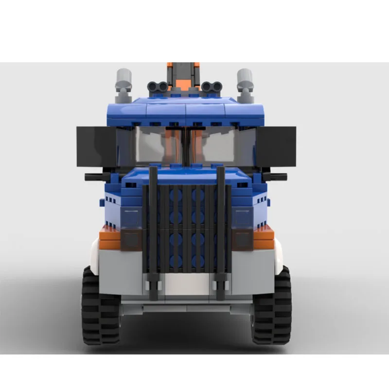 

MOC-225625 City Traffic Rescue Mini Tow Truck Building Block Model 465parts MOC Boys Children's Birthday Building Block Toy Gift