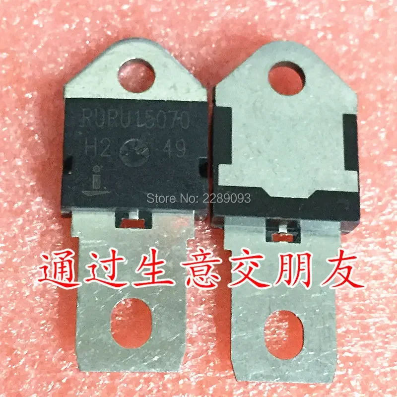 

RURU15070 150A, 700V - 1000V Ultrafast Diodes TO-218