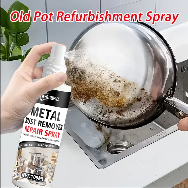 Spray Limpiador de Horno y Metales de Alta Resistencia – Potente Desengrasante para Manchas Difíciles en Hornos, Estufas, Ollas y Sartenes, de Acción Rápida