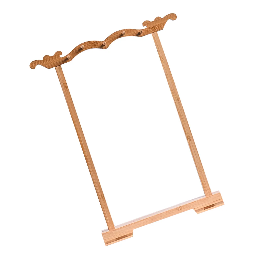 

Calligraphy Brush Holder Bamboo Wood Stand For Chinese Painting Writing Art Tools Storage Rack Sumi Drawing Pen Mount