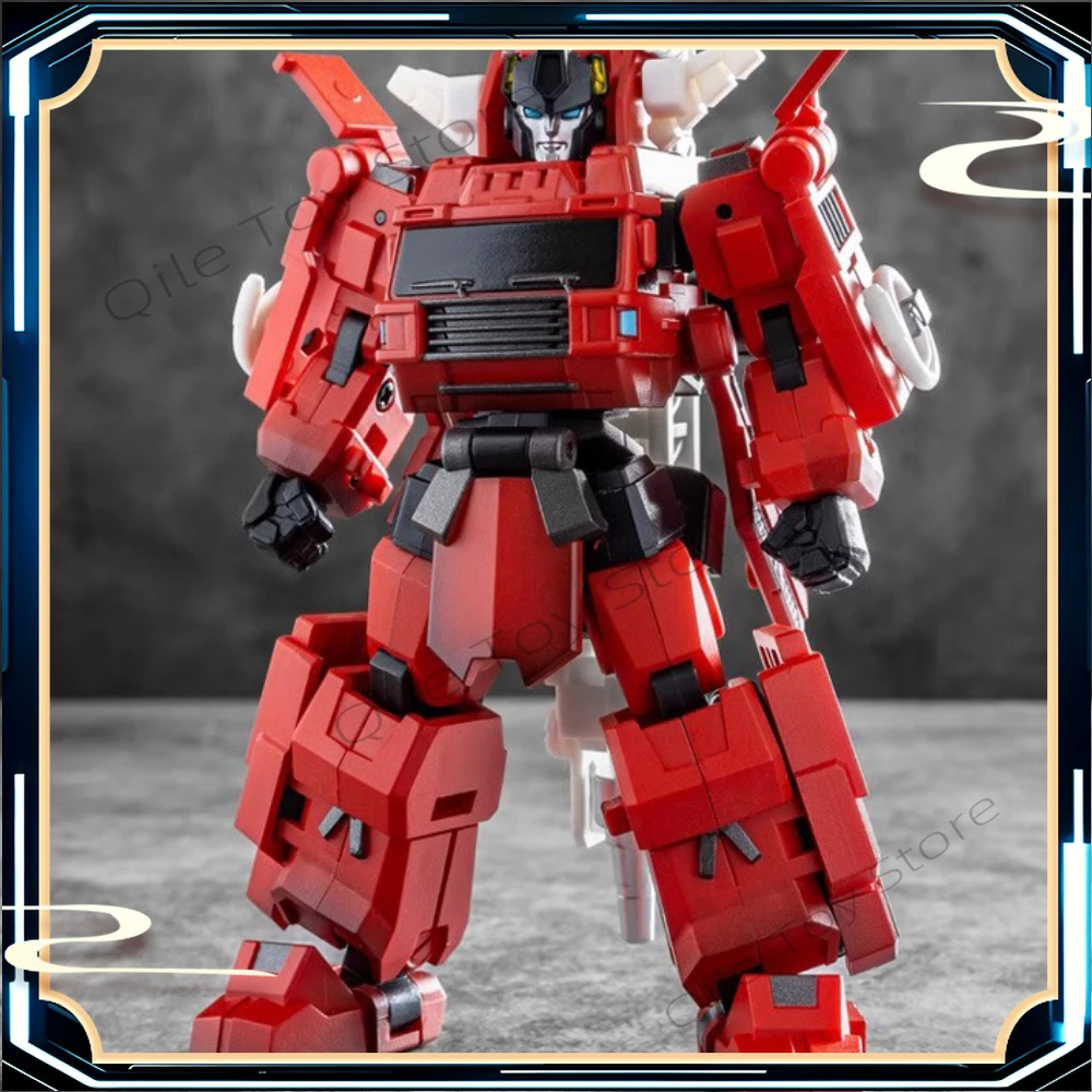 متوفر في المخزون ألعاب متحولة صغيرة الحجم IFEX62 Akataki Fire Truck Action Figure Collection يمكن تغيير الهدايا #1