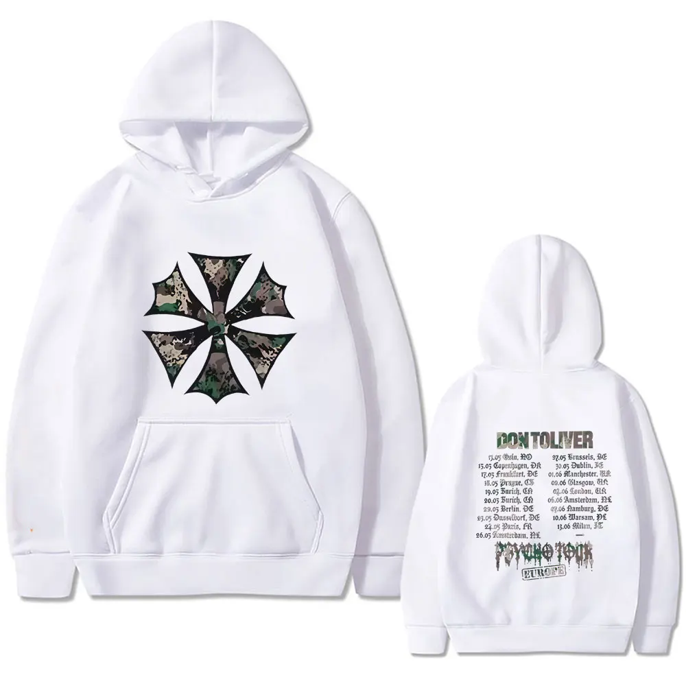 Rapper Don Toliver Hardstone Psycho Tour Hoodie Men Women Clothing Hip Hop Fashion Streetwear Male Oversized Pullover Hoodies