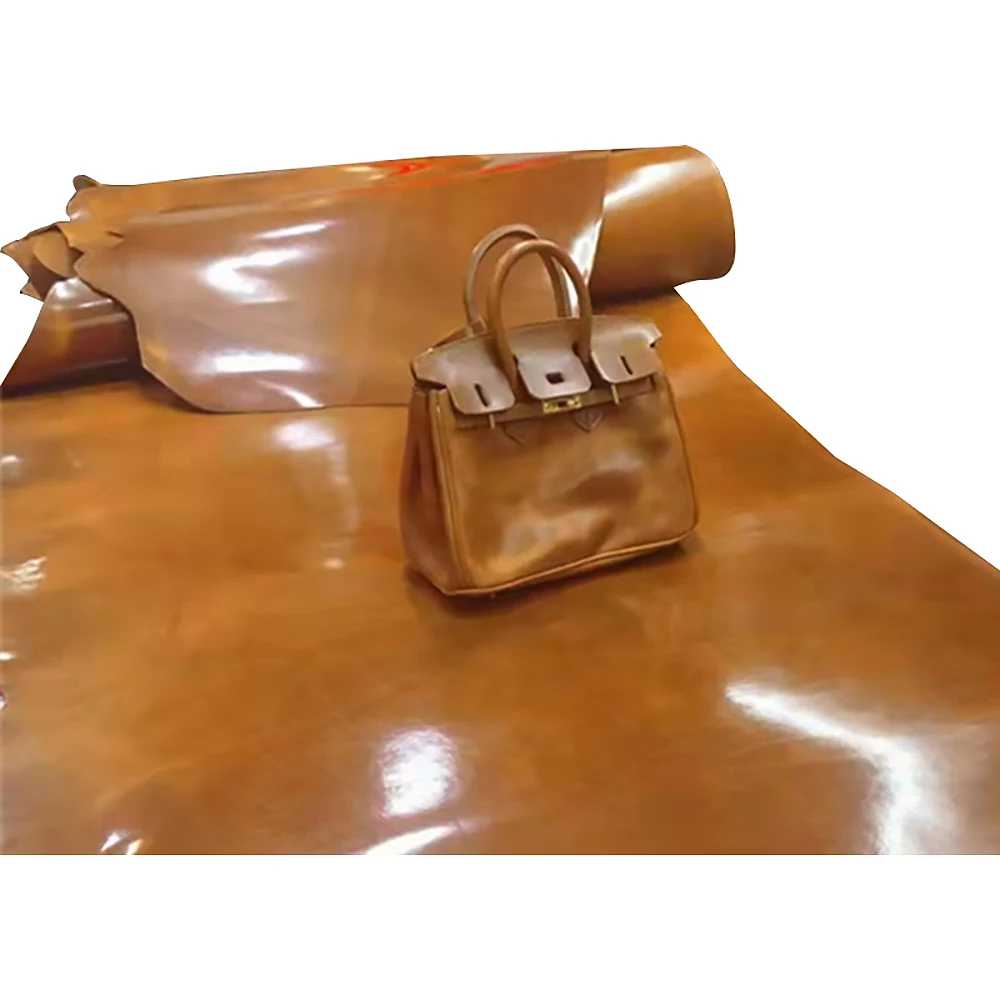 Baver Fat Oil Wax Vegetable Tanned Cowhide Full Grain Leather Craft Material Pull up Style 1.6mm 2.2mm Thickness